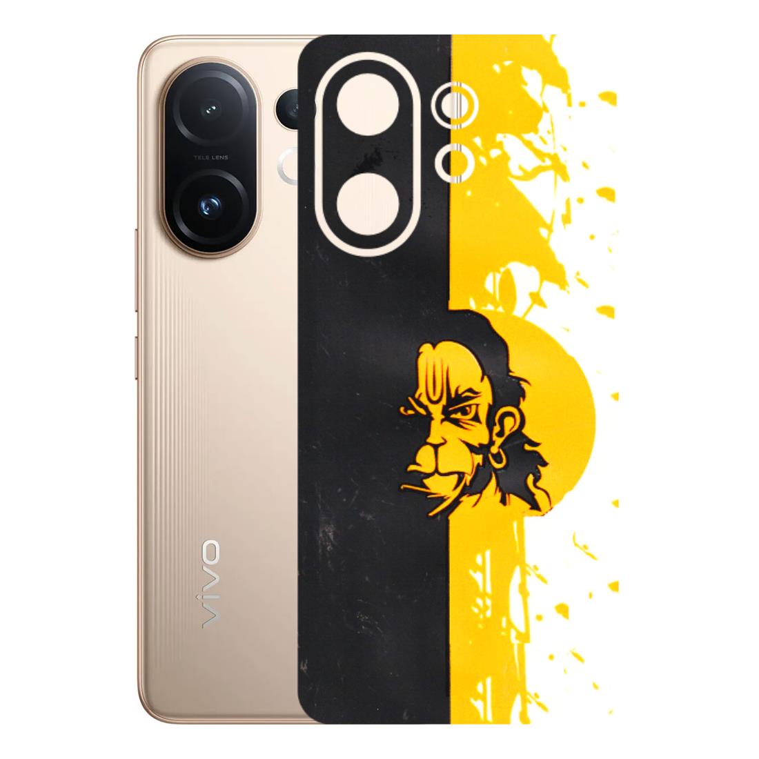 VIVO Z/V/X/T/U/S Series Phone Skins (All Models) - Bajrangbali - 3D Embossed Finish (L-151) Vivo T4 pro