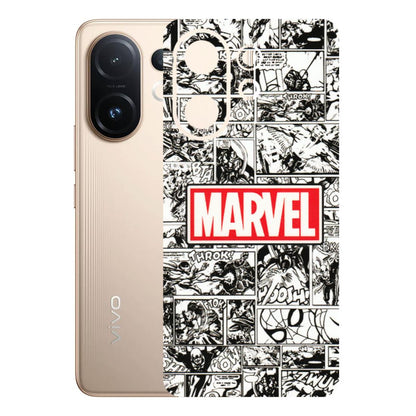 VIVO Z/V/X/T/U/S Series Phone Skins (All Models) - Marvel Comic - 3D Embossed Finish (L-171) Vivo T4 pro