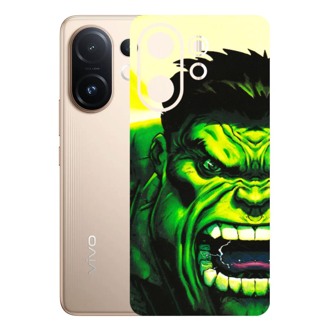VIVO Z/V/X/T/U/S Series Phone Skins (All Models) - Hulk - 3D Embossed Finish (L-180) Vivo T4 pro