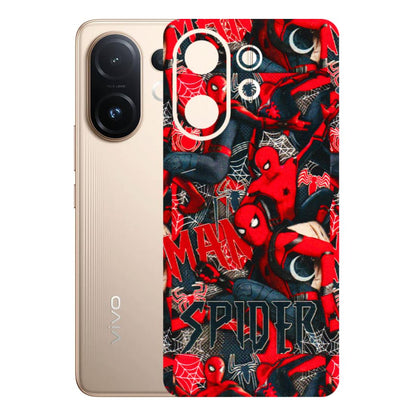 VIVO Z/V/X/T/U/S Series Phone Skins (All Models) - SpiderMan Cool - 3D Embossed Finish (L-188) Vivo T4 pro