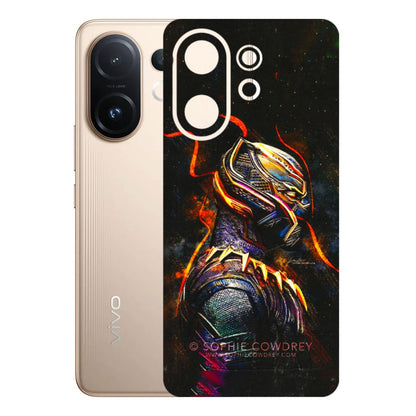 VIVO Z/V/X/T/U/S Series Phone Skins (All Models) - Black Panther - 3D Embossed Finish (L-190) Vivo T4 pro