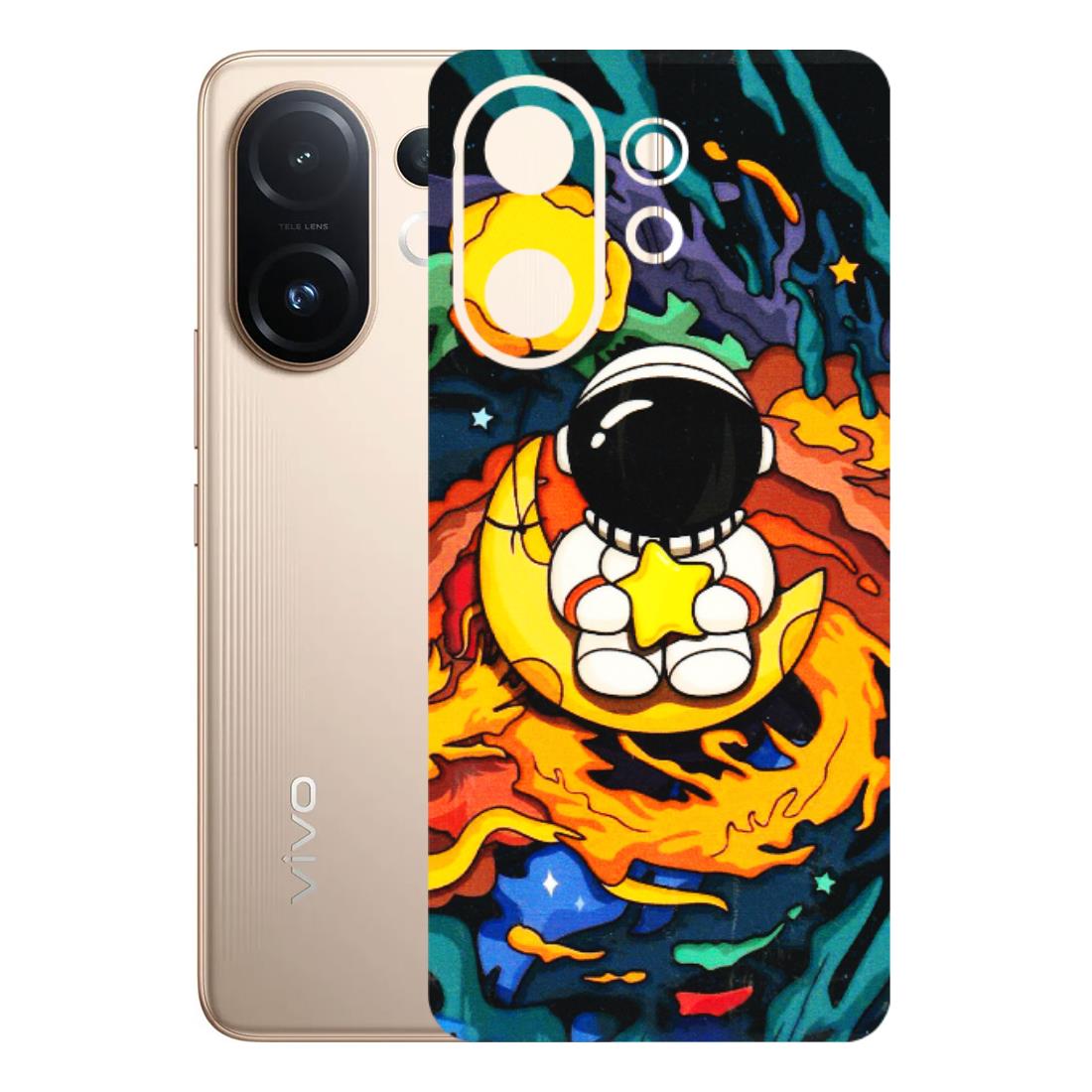 VIVO Z/V/X/T/U/S Series Phone Skins (All Models) - Baby Astronaut - 3D Embossed Finish (L-197) Vivo T4 pro