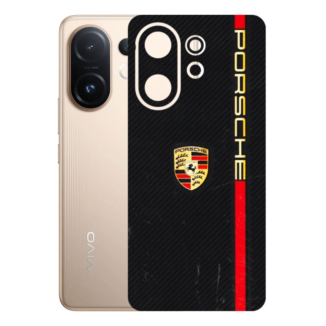 VIVO Z/V/X/T/U/S Series Phone Skins (All Models) - Premium Porsche - 3D Embossed Finish (L-225) Vivo T4 pro