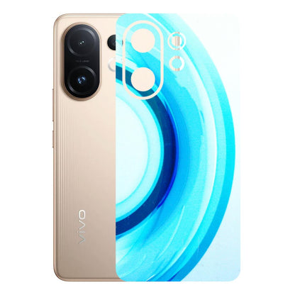 VIVO Z/V/X/T/U/S Series Phone Skins (All Models) - The Blue Curve - 3D Embossed Finish (L-244) Vivo T4 pro
