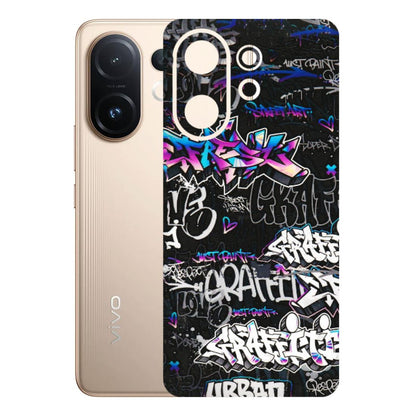 VIVO Z/V/X/T/U/S Series Phone Skins (All Models) - Graffiti Killer - 3D Embossed Finish (L-274) Vivo T4 pro