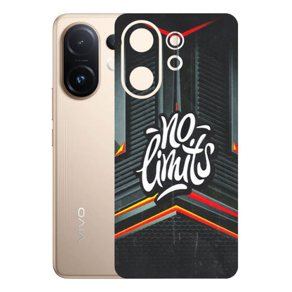VIVO Z/V/X/T/U/S Series Phone Skins (All Models) - No Limits - 3D Embossed Finish (L-286) Vivo T4 pro