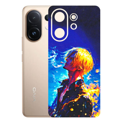 VIVO Z/V/X/T/U/S Series Phone Skins (All Models) - Sanji Vinsmoke One Piece - 3D Embossed Finish (L-319) Vivo T4 pro