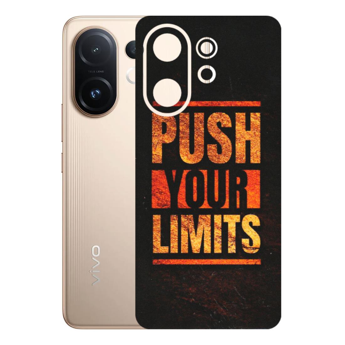 VIVO Z/V/X/T/U/S Series Phone Skins (All Models) - Push Your Limits - Matte Finish (M-118) Vivo T4 pro