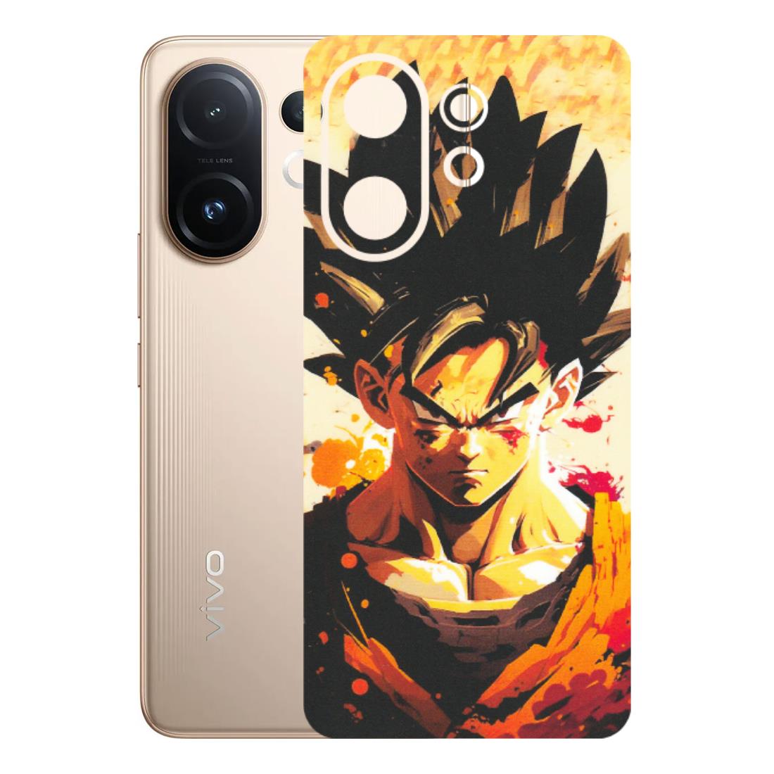 VIVO Z/V/X/T/U/S Series Phone Skins (All Models) - Angry Goku - Matte Finish (M-12) Vivo T4 pro