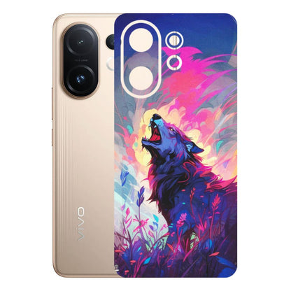 VIVO Z/V/X/T/U/S Series Phone Skins (All Models) - New Wild Wolf Abstract - Matte Finish (M-125) Vivo T4 pro