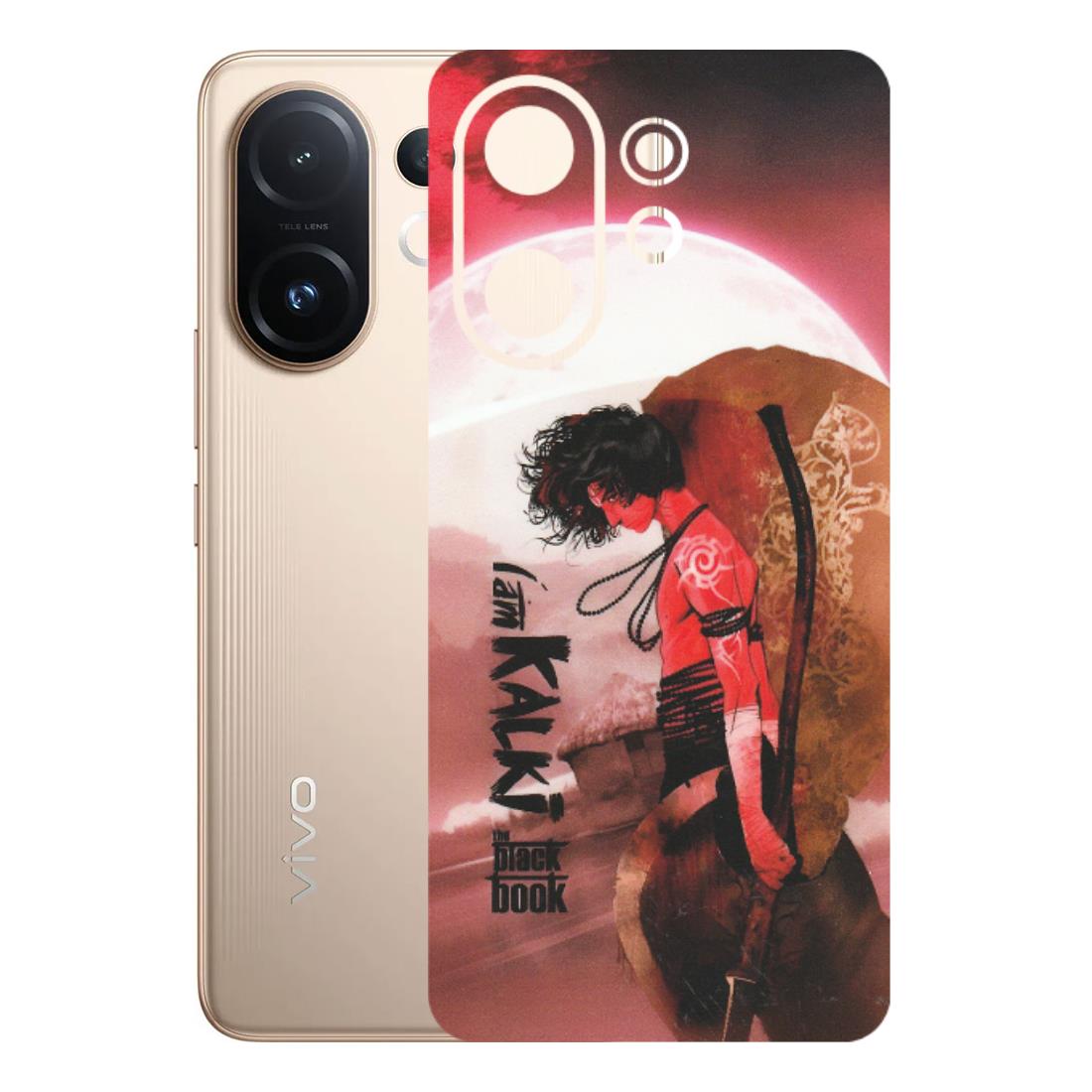 VIVO Z/V/X/T/U/S Series Phone Skins (All Models) - The Black Book Kalia Anime - Matte Finish (M-129) Vivo T4 pro