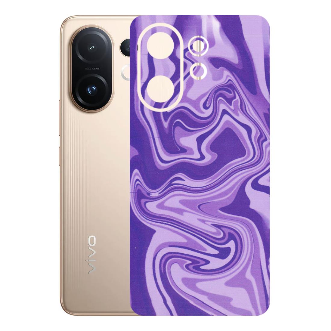 VIVO Z/V/X/T/U/S Series Phone Skins (All Models) - Hazy Purple Nights - Matte Finish (M-14) Vivo T4 pro