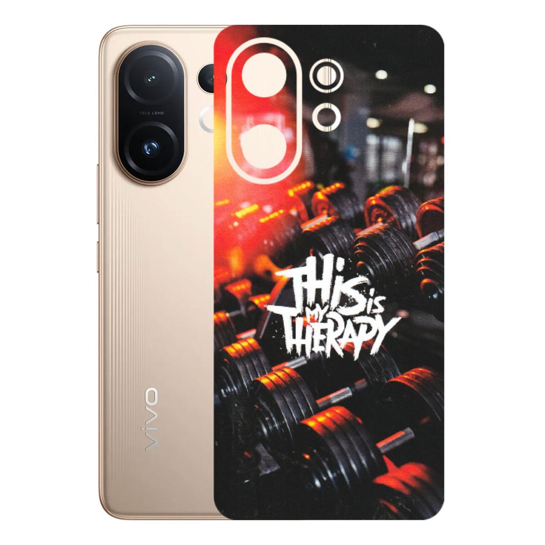 VIVO Z/V/X/T/U/S Series Phone Skins (All Models) - GYM Lover Therapy - Matte Finish (M-160) Vivo T4 pro