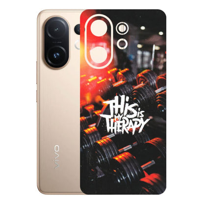 VIVO Z/V/X/T/U/S Series Phone Skins (All Models) - GYM Lover Therapy - Matte Finish (M-160) Vivo T4 pro