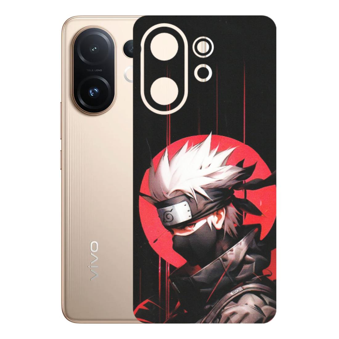 VIVO Z/V/X/T/U/S Series Phone Skins (All Models) - Naruto Anime Blood - Matte Finish (M-170) Vivo T4 pro