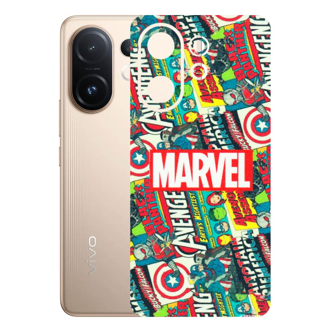 VIVO Z/V/X/T/U/S Series Phone Skins (All Models) - Marvel Comic Lover - Matte Finish (M-30) Vivo T4 pro