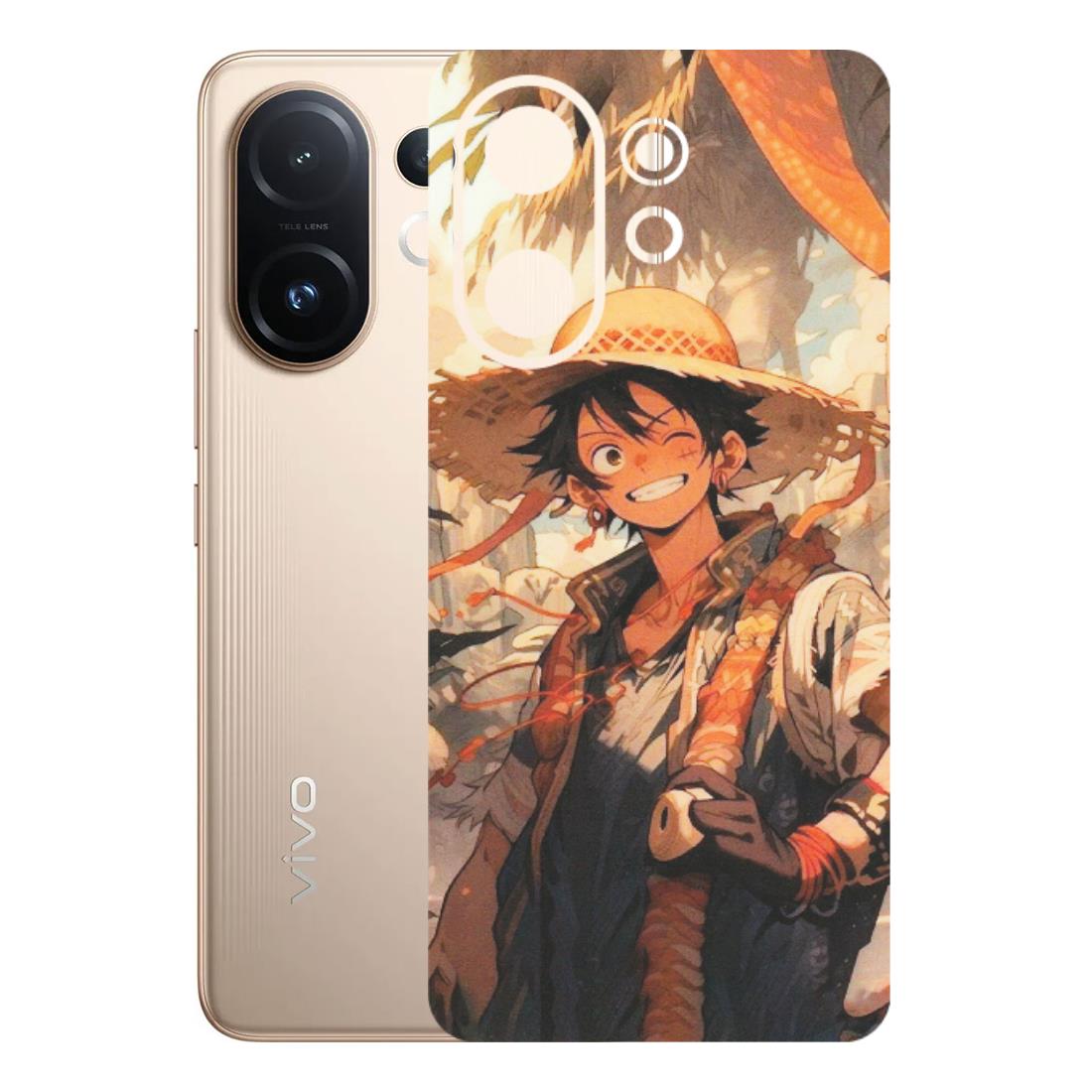 VIVO Z/V/X/T/U/S Series Phone Skins (All Models) - Anime Character Smile - Matte Finish (M-33) Vivo T4 pro