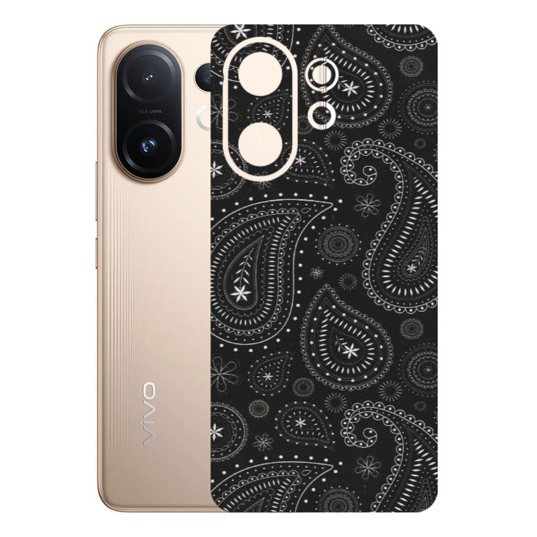 VIVO Z/V/X/T/U/S Series Phone Skins (All Models) - Black Sober Kerry - Matte Finish (M-37) Vivo T4 pro
