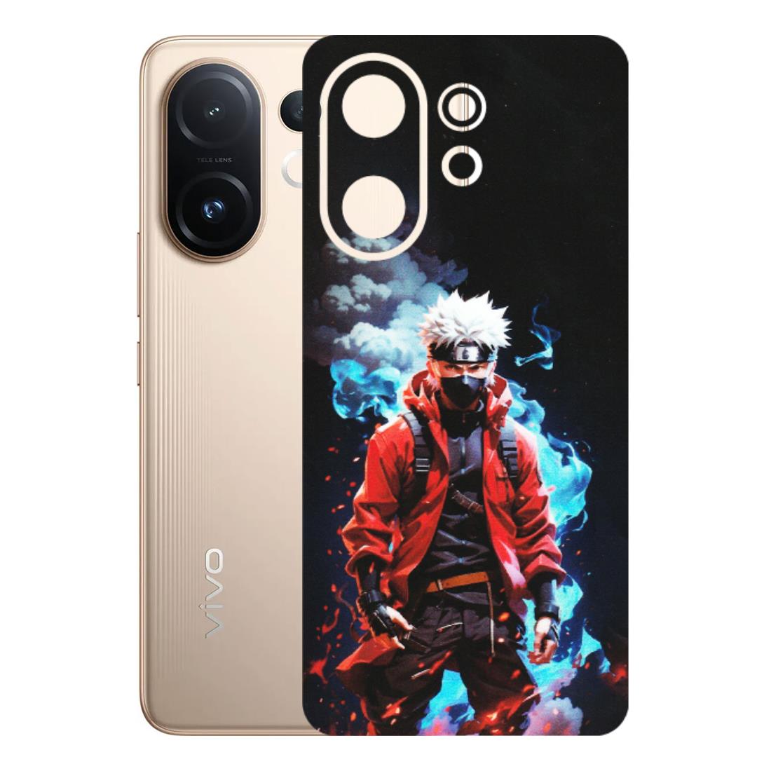 VIVO Z/V/X/T/U/S Series Phone Skins (All Models) - Kakashi Hatake Naruto - Matte Finish (M-60) Vivo T4 pro