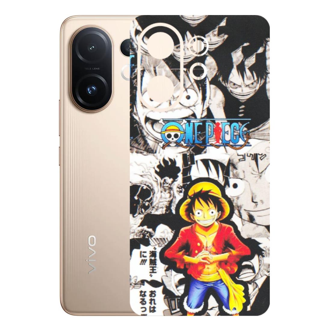 VIVO Z/V/X/T/U/S Series Phone Skins (All Models) - One Piece B&W - Matte Finish (M-63) Vivo T4 pro