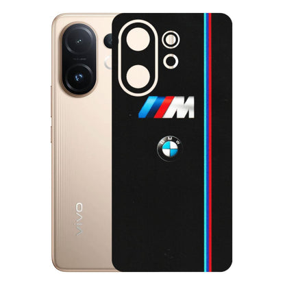 VIVO Z/V/X/T/U/S Series Phone Skins (All Models) - Styling With Black BMW - Matte Finish (M-74) Vivo T4 pro