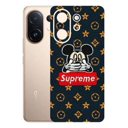 VIVO Z/V/X/T/U/S Series Phone Skins (All Models) - Mickey Supreme - Matte Finish (M-83) Vivo T4 pro