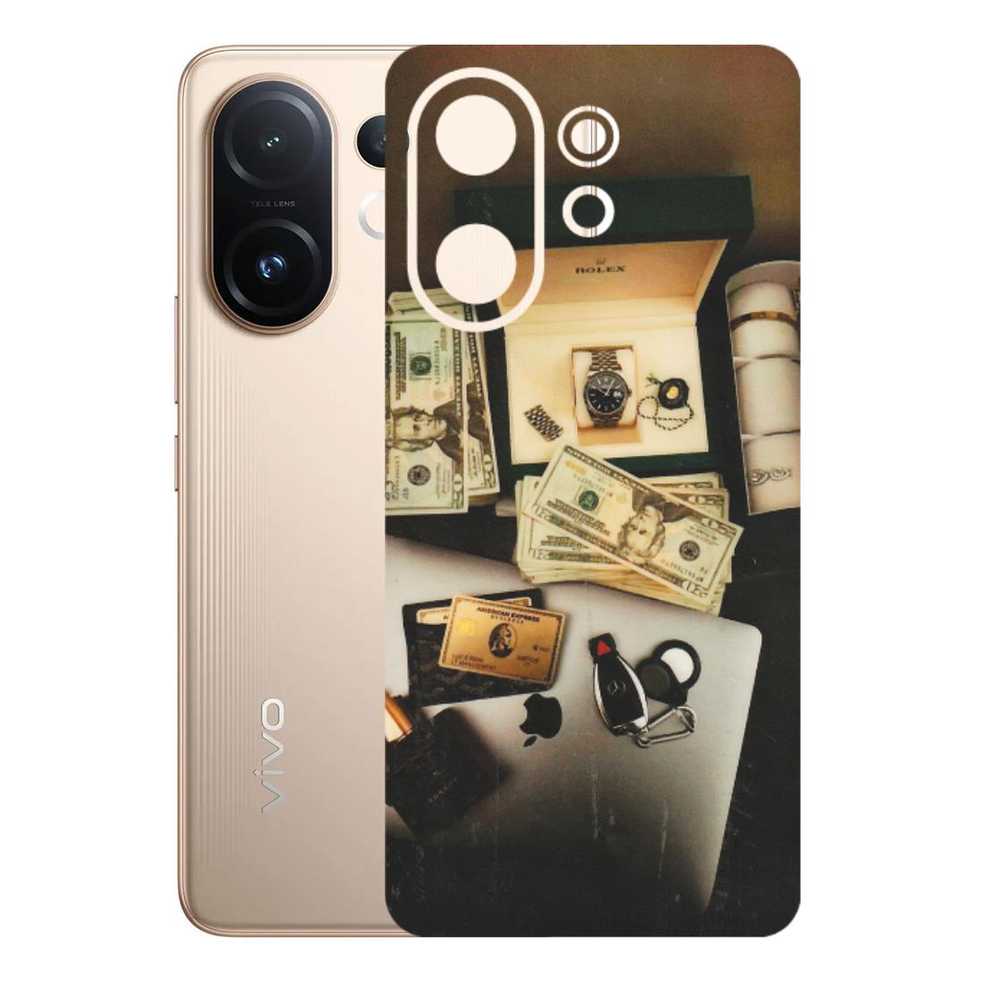 VIVO Z/V/X/T/U/S Series Phone Skins (All Models) - Luxury Lifestyle - Transparent Finish (T-11) Vivo T4 pro
