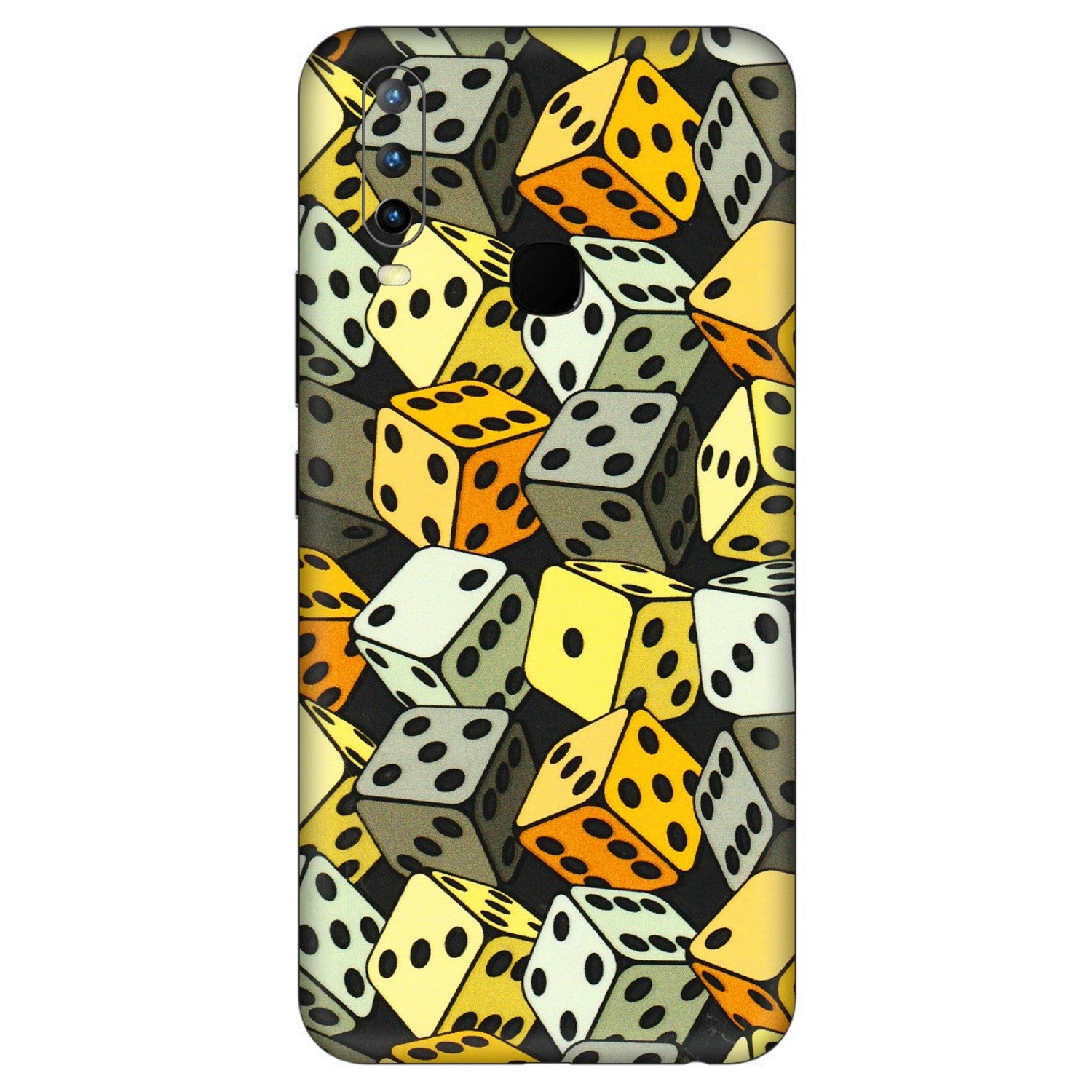 VIVO Z/V/X/T/U/S Series Phone Skins (All Models) - Dices Of Life - 3D Embossed Finish (L-04) Vivo U10