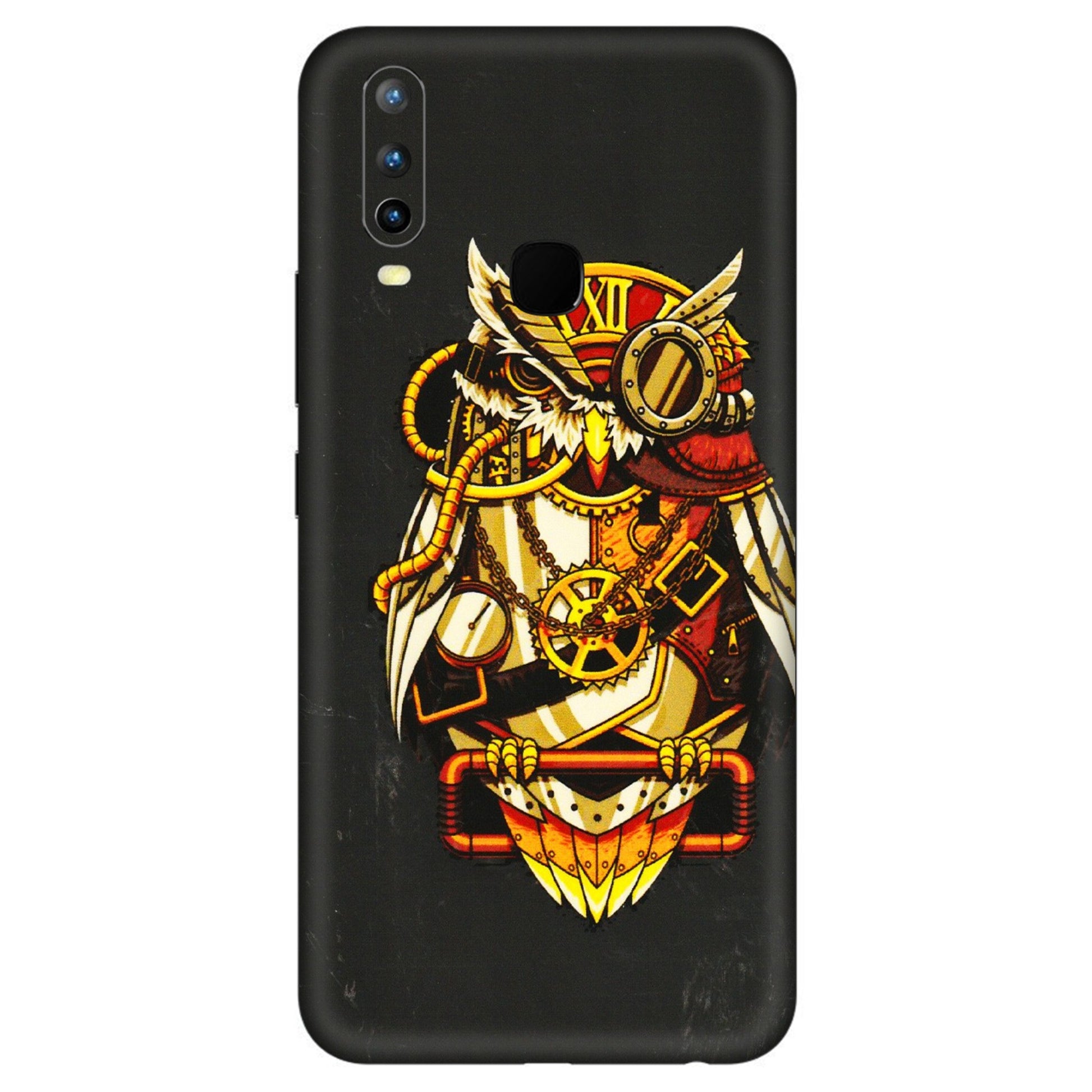 VIVO Z/V/X/T/U/S Series Phone Skins (All Models) - Classy Smart Owl - 3D Embossed Finish (L-144) Vivo U10