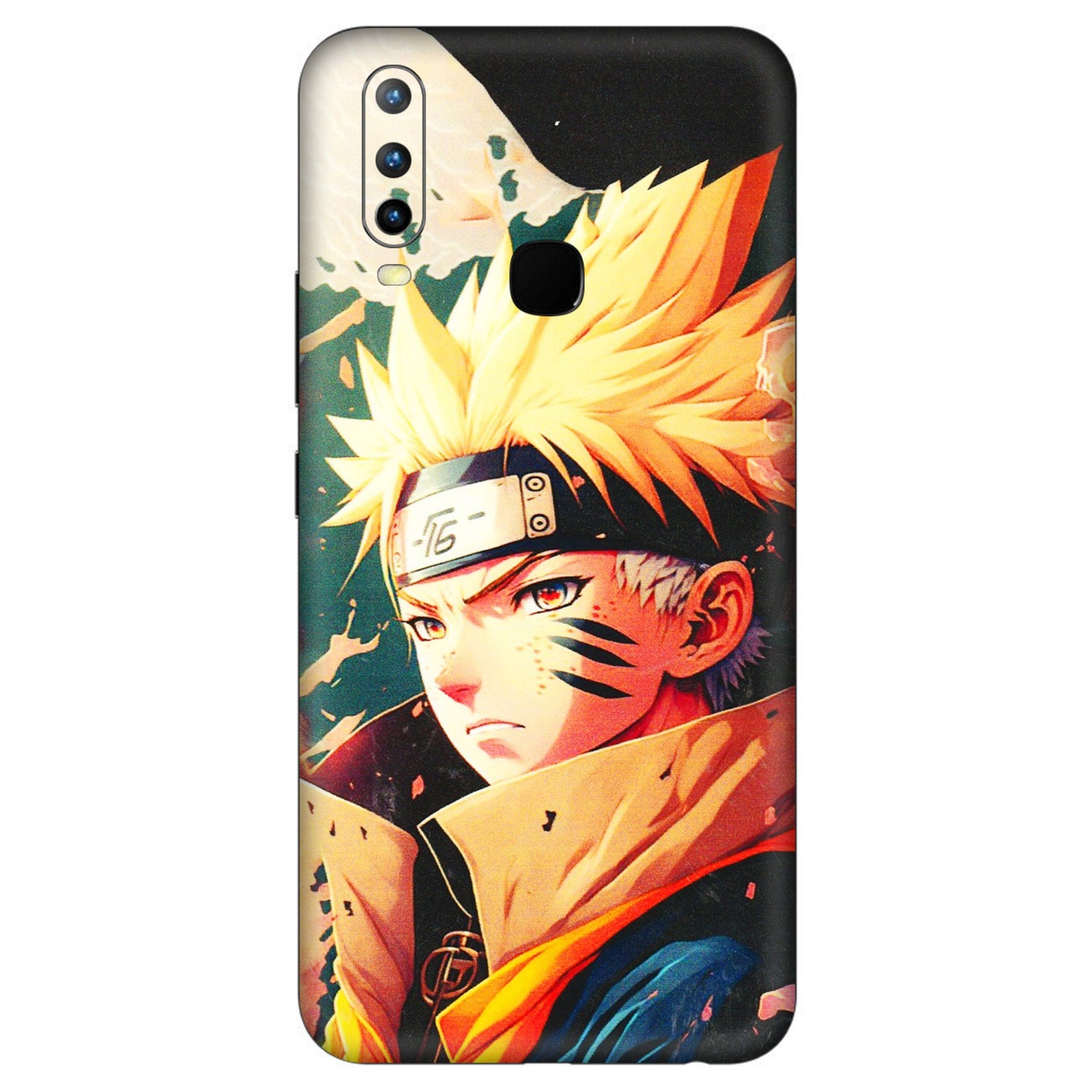 VIVO Z/V/X/T/U/S Series Phone Skins (All Models) - New Naruto - 3D Embossed Finish (L-148) Vivo U10