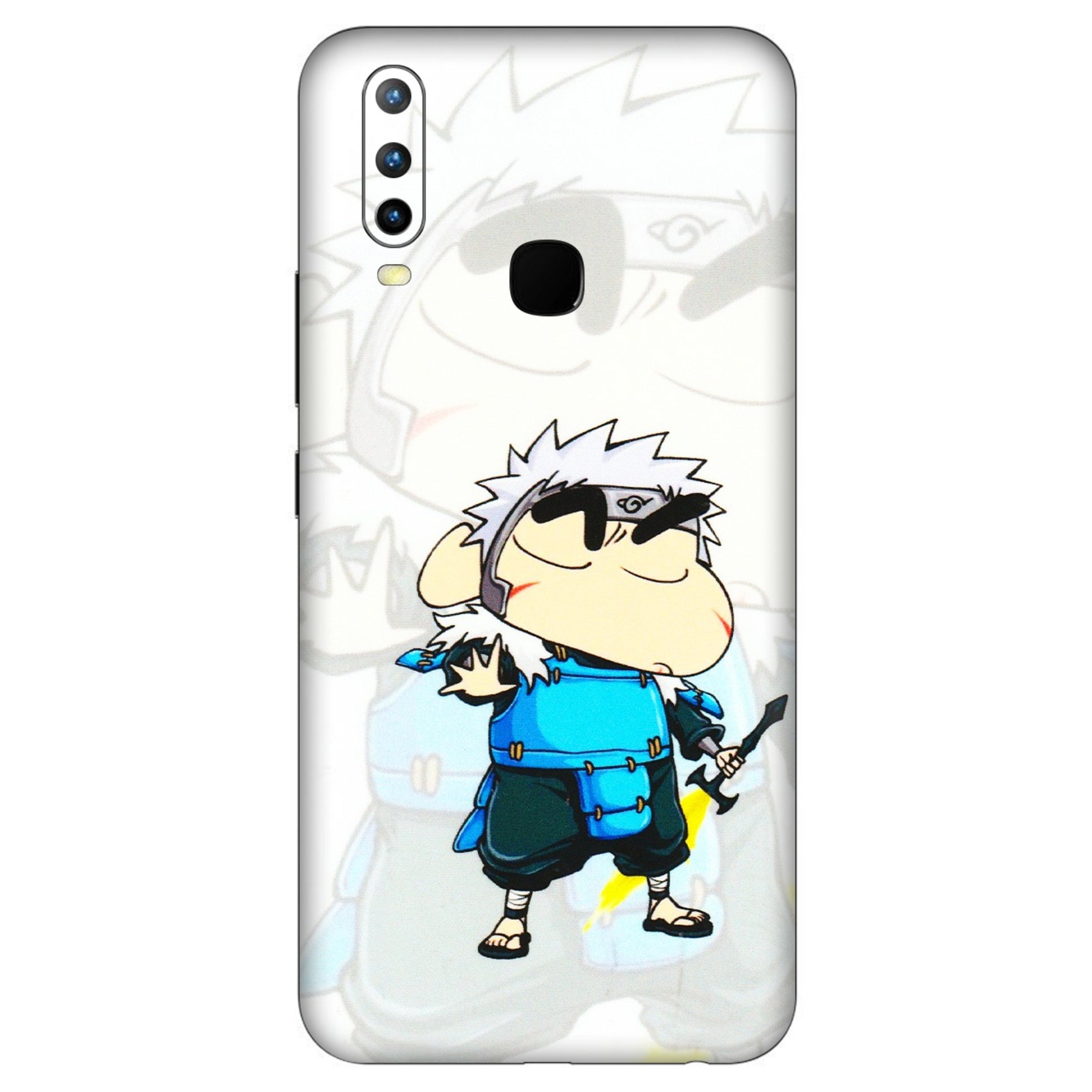 VIVO Z/V/X/T/U/S Series Phone Skins (All Models) - Angry Young Shinchan - 3D Embossed Finish (L-226) Vivo U10
