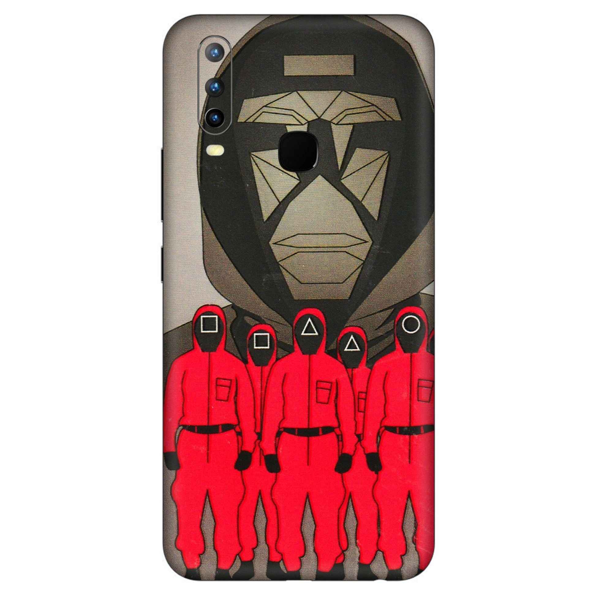 VIVO Z/V/X/T/U/S Series Phone Skins (All Models) - Squid Game Hero - 3D Embossed Finish (L-245) Vivo U10