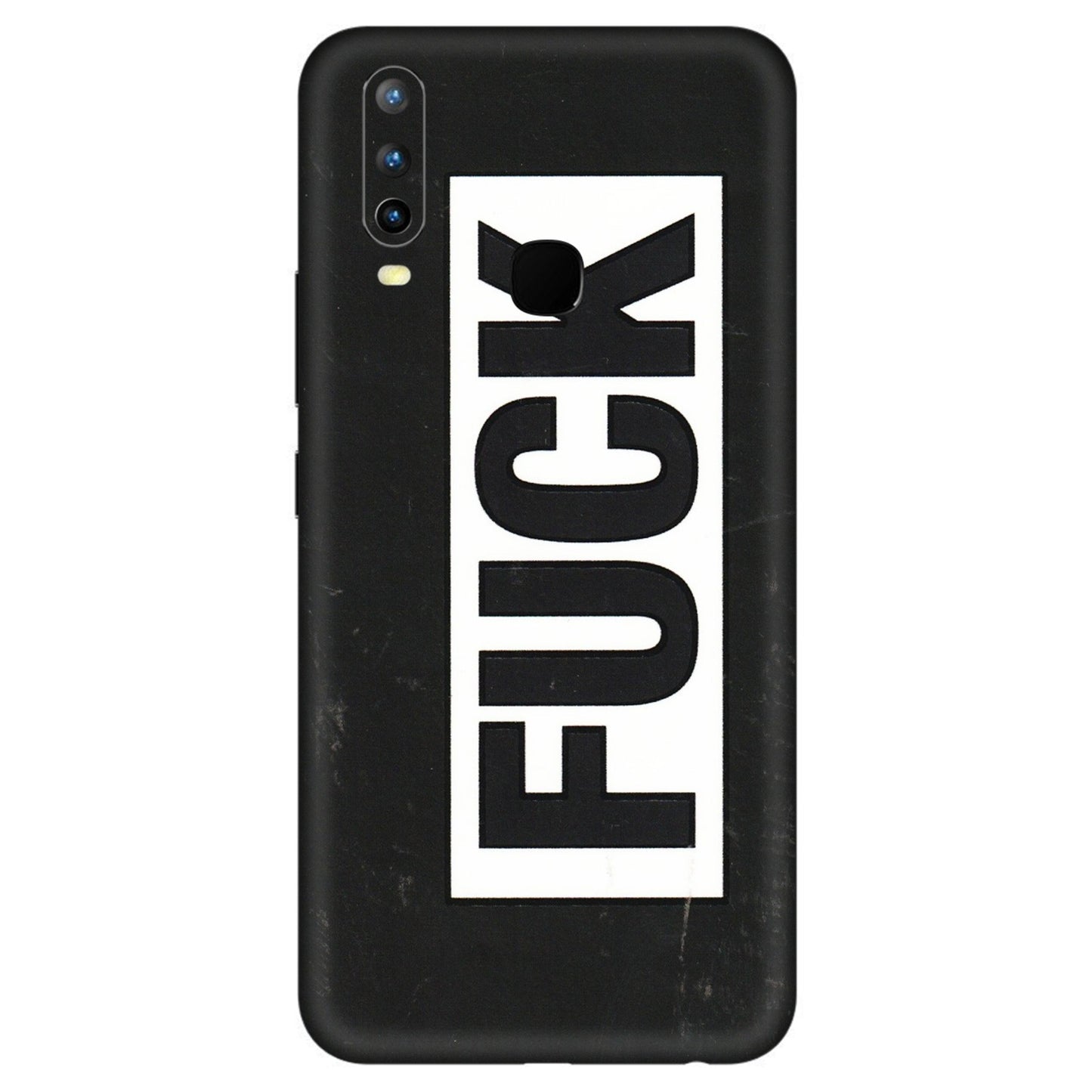 VIVO Z/V/X/T/U/S Series Phone Skins (All Models) - The F Word - 3D Embossed Finish (L-255) Vivo U10