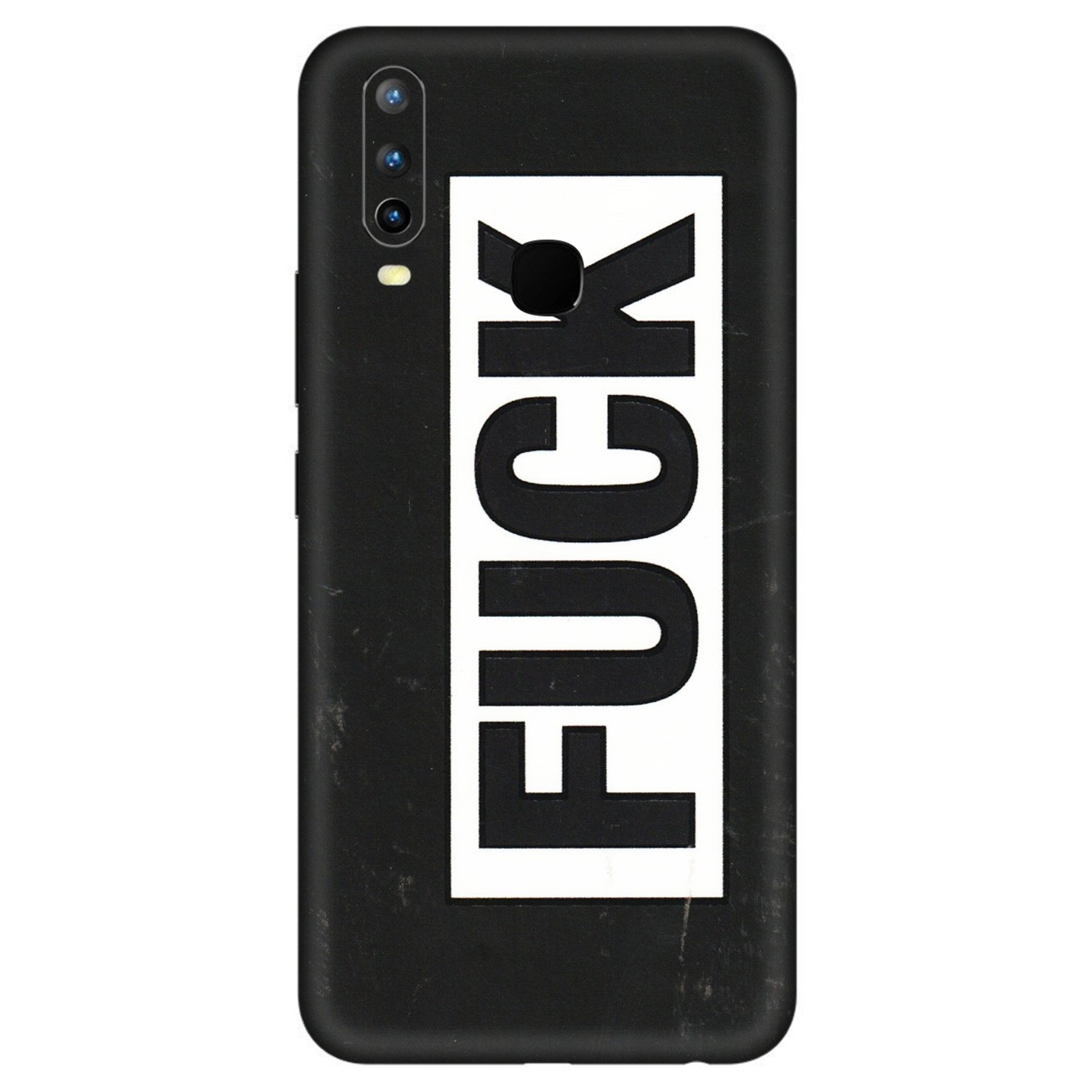 VIVO Z/V/X/T/U/S Series Phone Skins (All Models) - The F Word - 3D Embossed Finish (L-255) Vivo U10