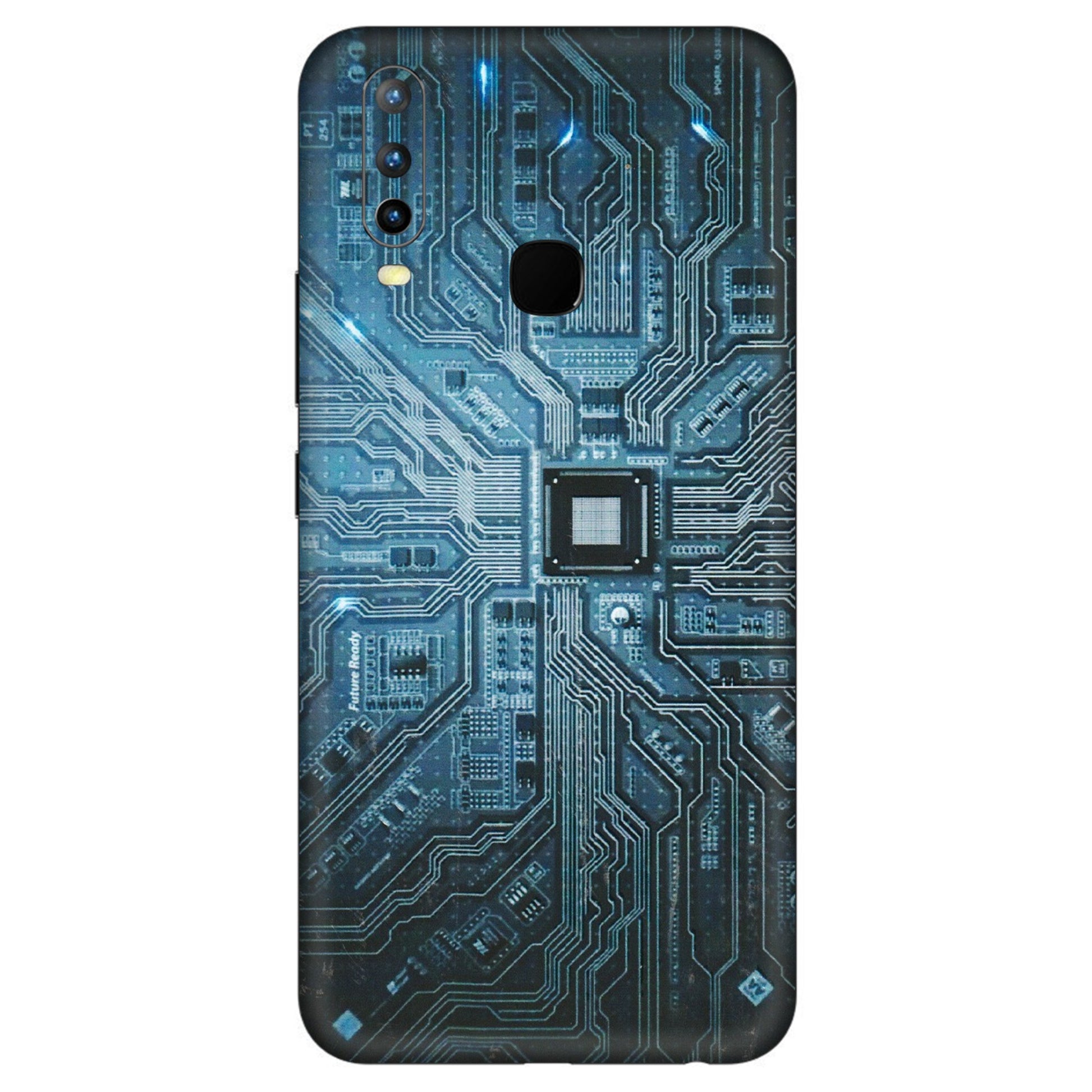 VIVO Z/V/X/T/U/S Series Phone Skins (All Models) - Original Circuit - 3D Embossed Finish (L-267) Vivo U10