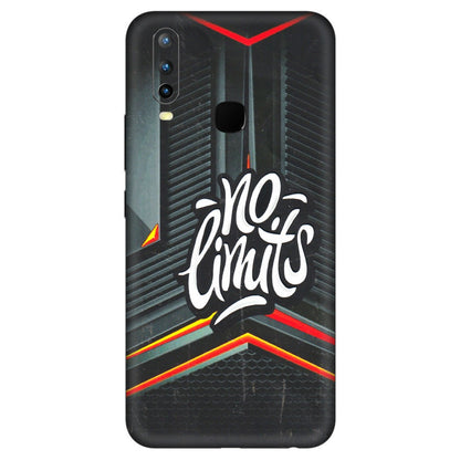 VIVO Z/V/X/T/U/S Series Phone Skins (All Models) - No Limits - 3D Embossed Finish (L-286) Vivo U10
