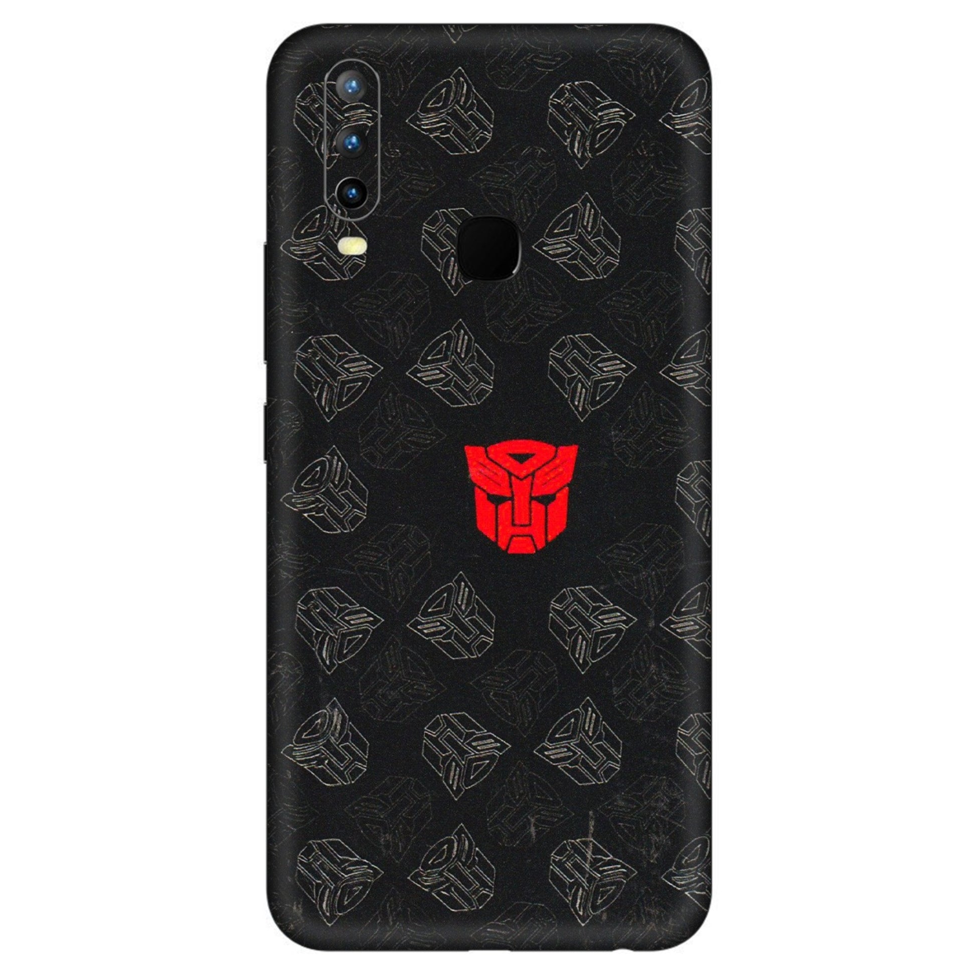 VIVO Z/V/X/T/U/S Series Phone Skins (All Models) - Transformers Devastation - 3D Embossed Finish (L-301) Vivo U10