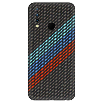 VIVO Z/V/X/T/U/S Series Phone Skins (All Models) - Carbon BM - 3D Embossed Finish (L-302) Vivo U10