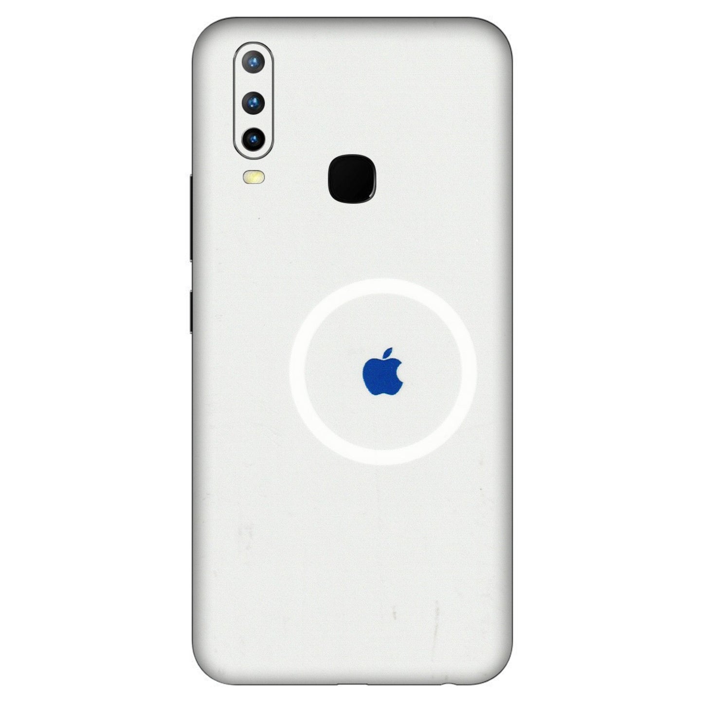 VIVO Z/V/X/T/U/S Series Phone Skins (All Models) - iPhone Magsafe Logo - 3D Embossed Finish (L-320) Vivo U10