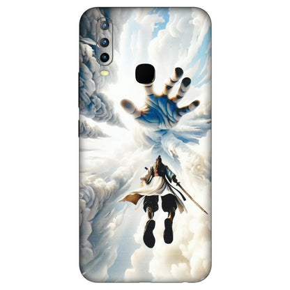 VIVO Z/V/X/T/U/S Series Phone Skins (All Models) - Big Hand With Monkey King - 3D Embossed Finish (L-323) Vivo U10