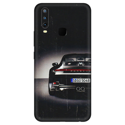 VIVO Z/V/X/T/U/S Series Phone Skins (All Models) - New Black Porsche GT3 - 3D Embossed Finish (L-327) Vivo U10