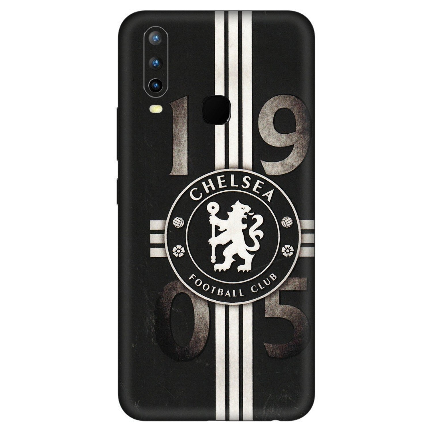 VIVO Z/V/X/T/U/S Series Phone Skins (All Models) - Chelsea Fan Club - 3D Embossed Finish (L-36) Vivo U10
