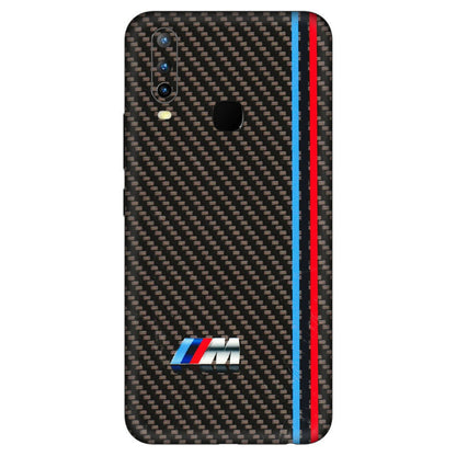 VIVO Z/V/X/T/U/S Series Phone Skins (All Models) - BM Carbon Fiber Feels - 3D Embossed Finish (L-38) Vivo U10