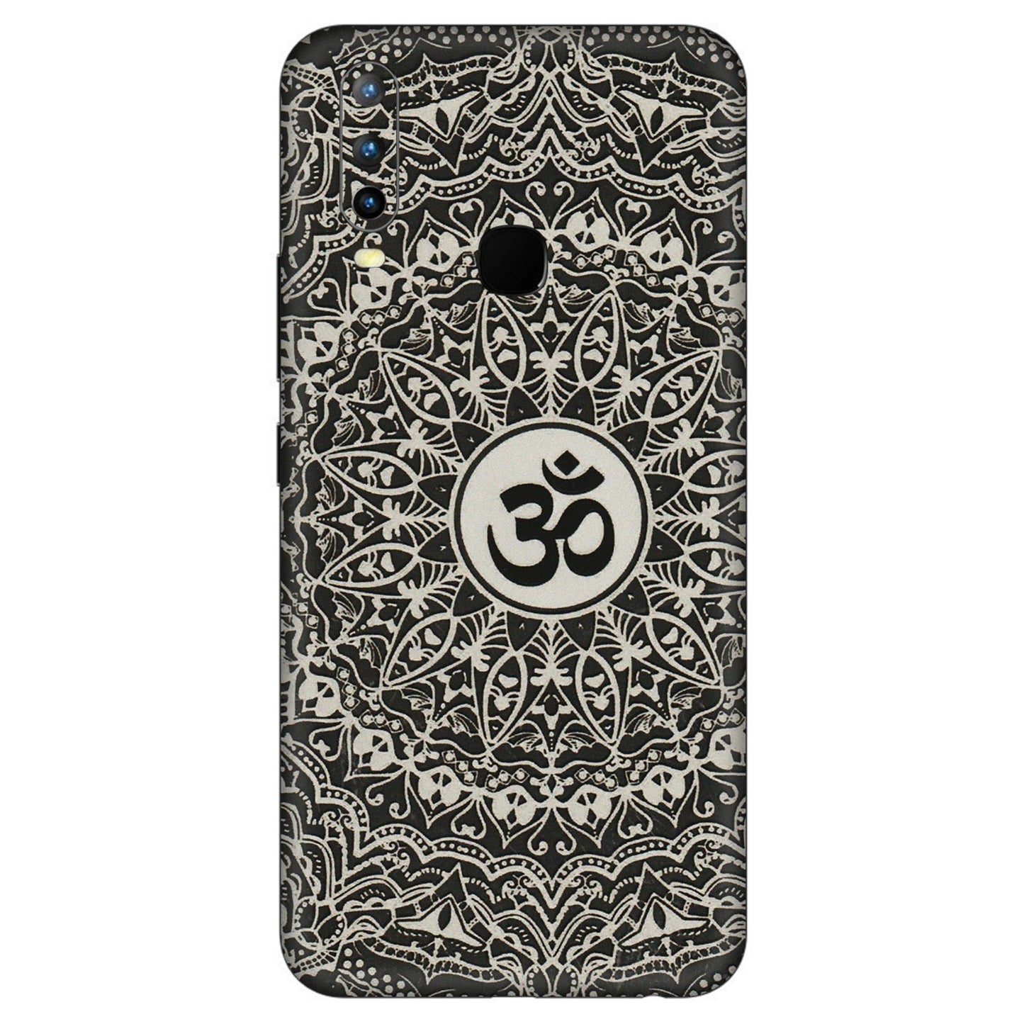 VIVO Z/V/X/T/U/S Series Phone Skins (All Models) - Aum Elegant Mandala - 3D Embossed Finish (L-62) Vivo U10