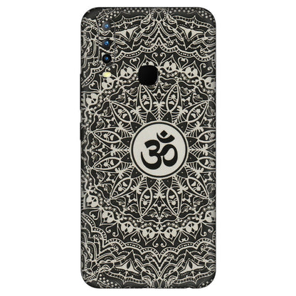 VIVO Z/V/X/T/U/S Series Phone Skins (All Models) - Aum Elegant Mandala - 3D Embossed Finish (L-62) Vivo U10