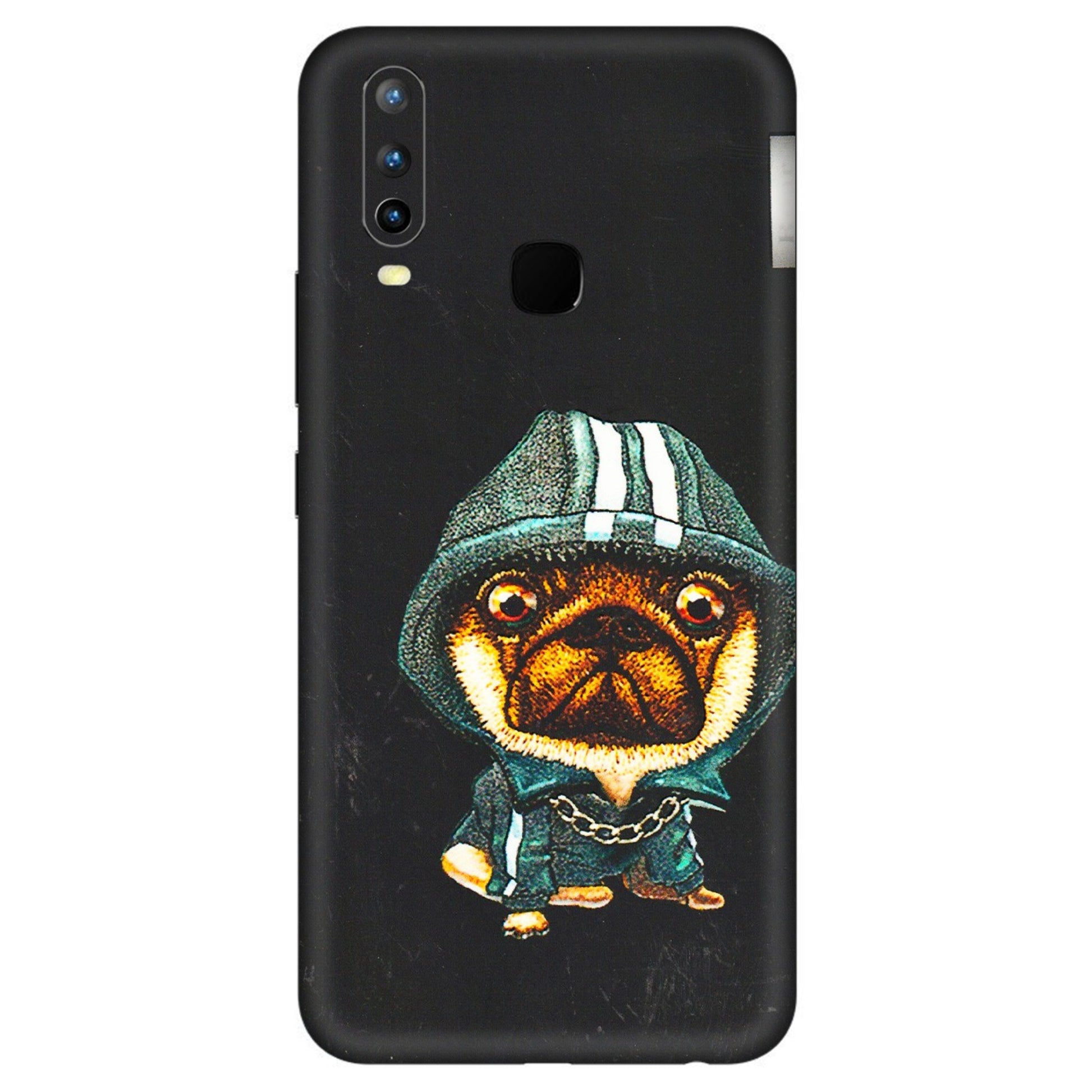 VIVO Z/V/X/T/U/S Series Phone Skins (All Models) - Puppy N Hoodie - 3D Embossed Finish (L-90) Vivo U10