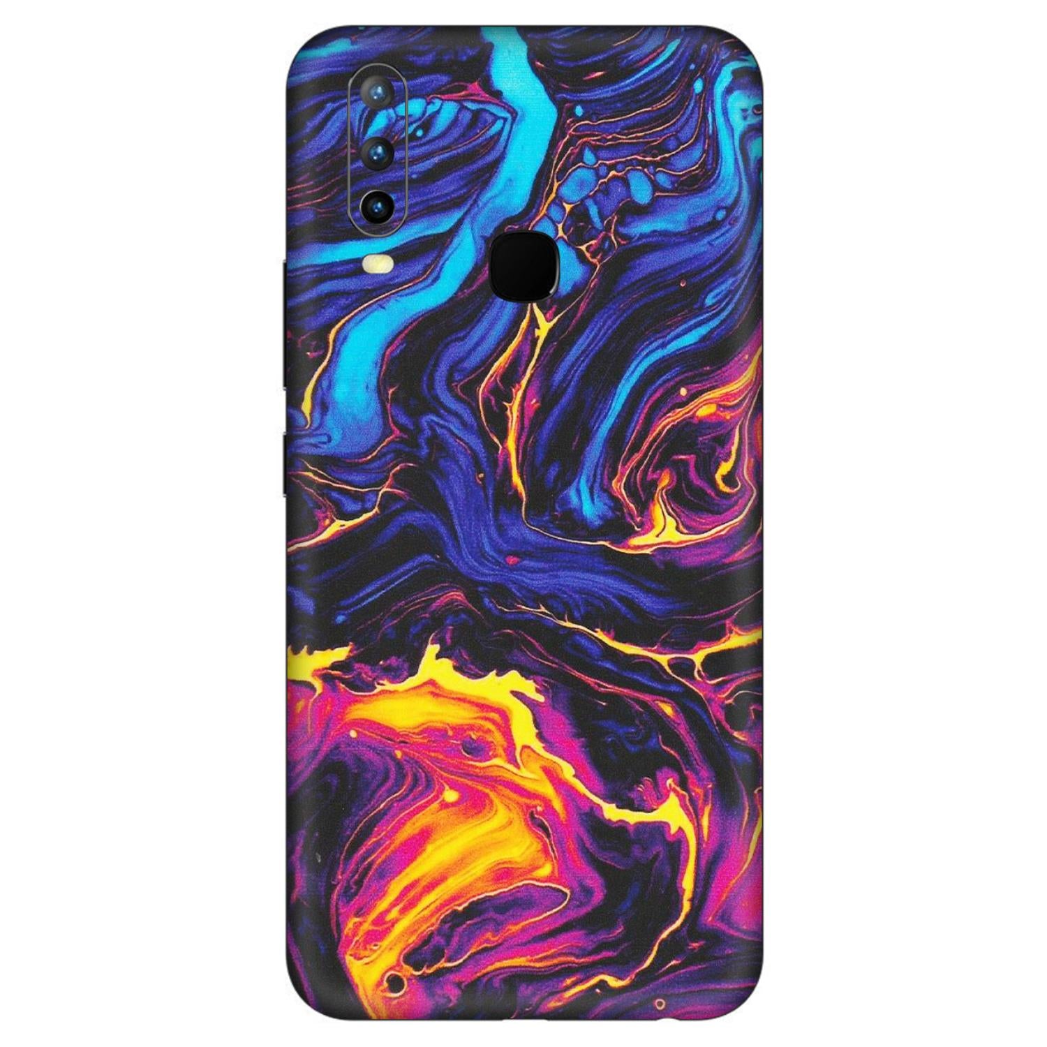VIVO Z/V/X/T/U/S Series Phone Skins (All Models) - Abstract Paint Classy - Matte Finish (M-15) Vivo U10