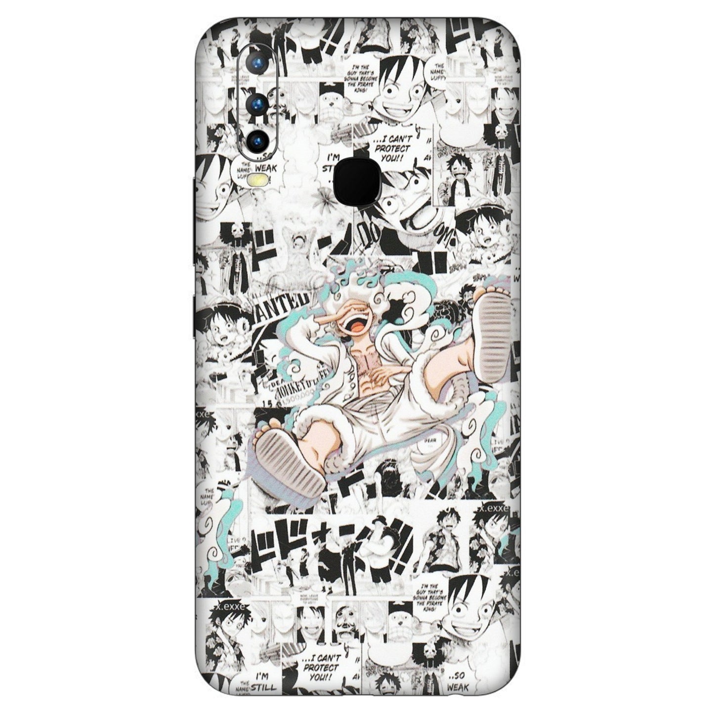 VIVO Z/V/X/T/U/S Series Phone Skins (All Models) - One Piece Comic - Matte Finish (M-168) Vivo U10