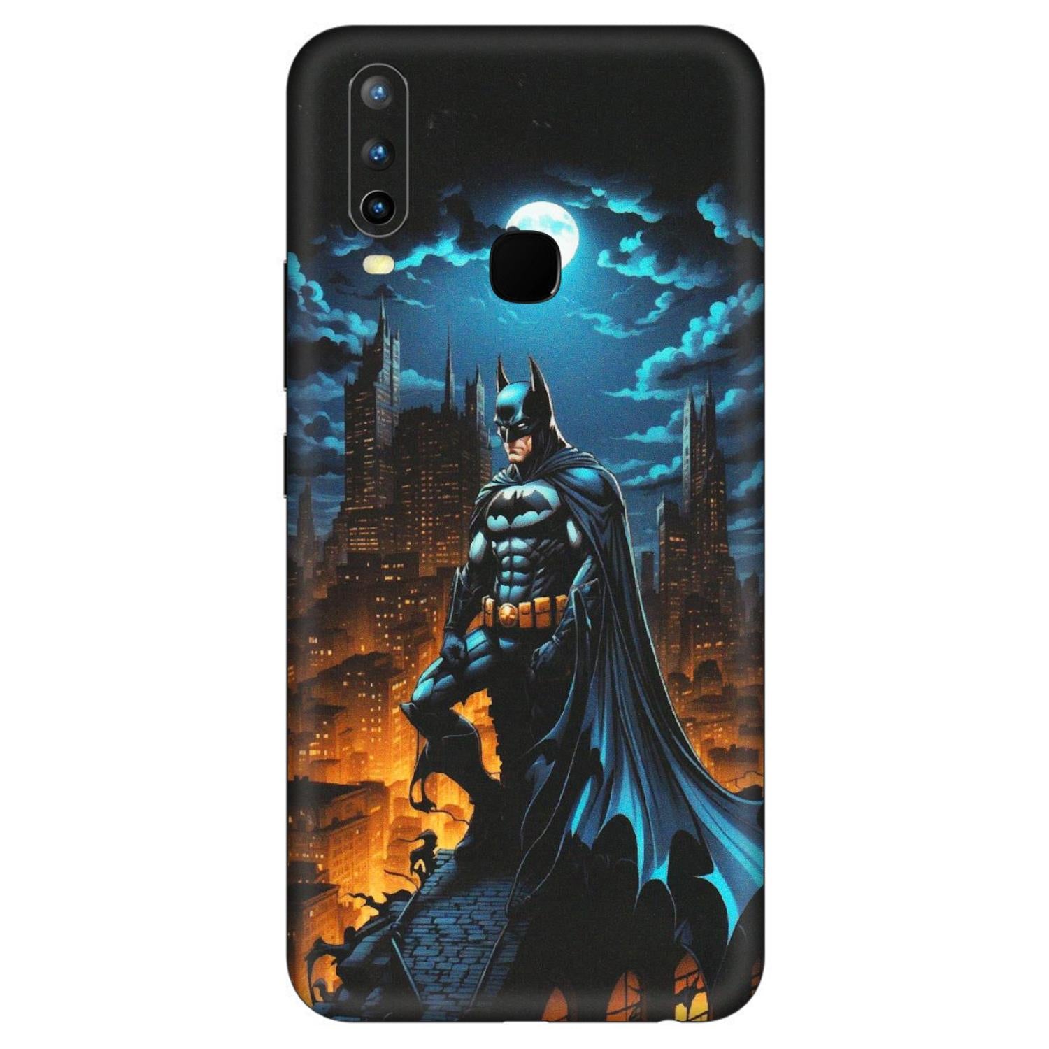 VIVO Z/V/X/T/U/S Series Phone Skins (All Models) - Batman Arkham City - Matte Finish (M-01) Vivo U10