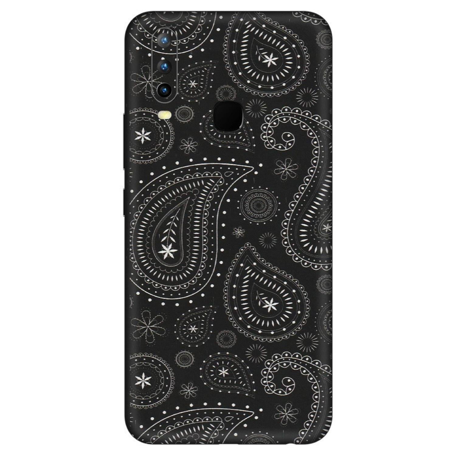 VIVO Z/V/X/T/U/S Series Phone Skins (All Models) - Black Sober Kerry - Matte Finish (M-37) Vivo U10